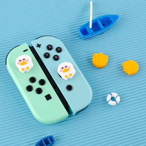 Kawaii Duck Joystick Caps for Switch