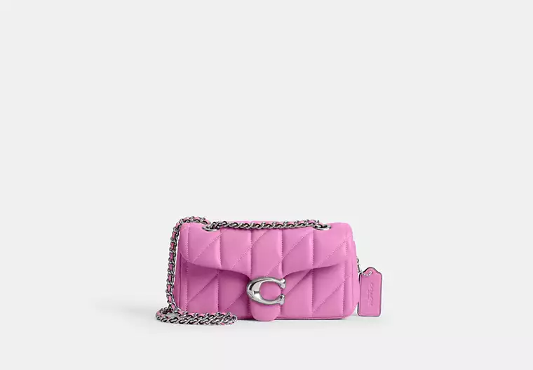 Silver/Fuschia Origami Wallet With Floral Print