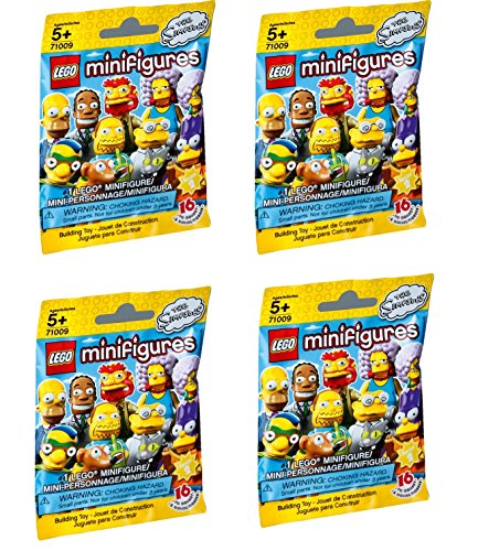 LEGO Minifigures The Simpsons Series 2 - Four Random Packs (71009) - Multi_color