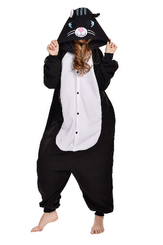 NEWCOSPLAY Unisex Animal Onesie Adult Plush One Piece Pajamas Cosplay Costume