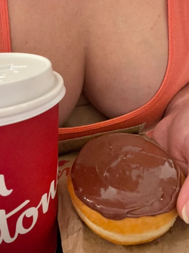 Donut & Hot Chocolate 