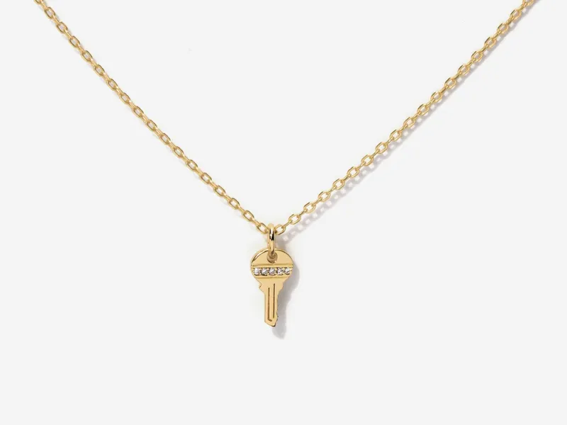 Tiny Key Necklace