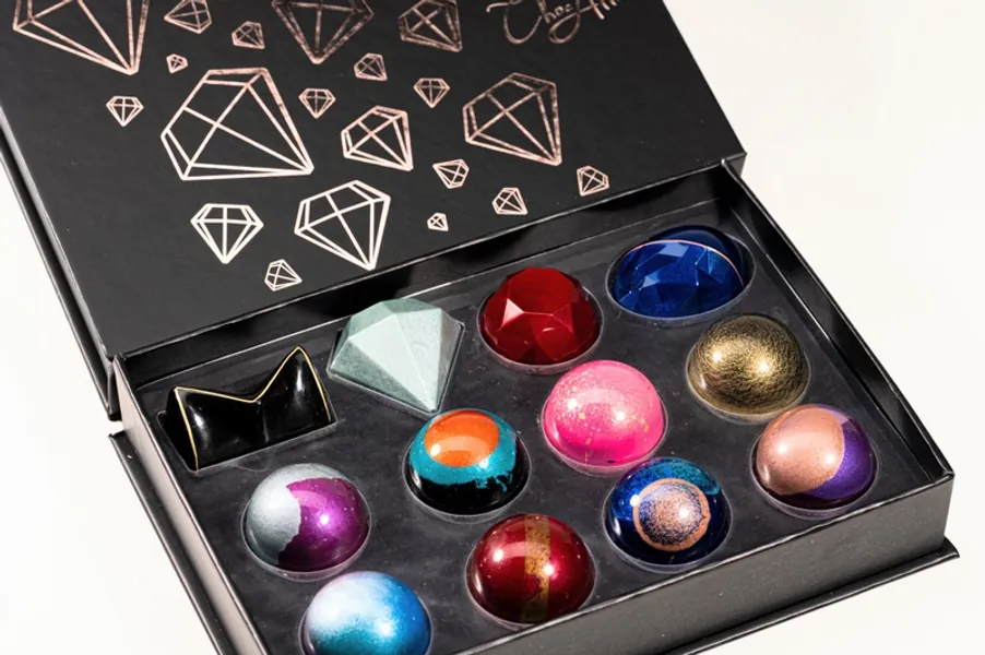 Chocolate Jewels, 12 Piece