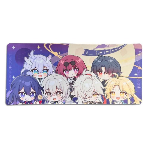 Chibi Honkai Star Rail Mouse Pad - Large