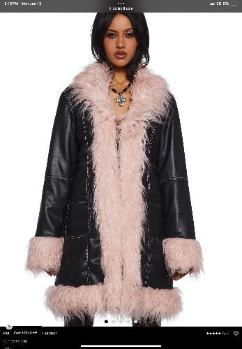 Faux Fur Coat