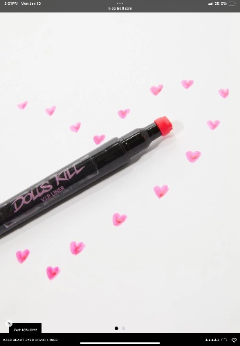 Pink Heart Liner