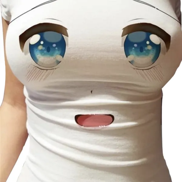 Anime Face T-Shirt