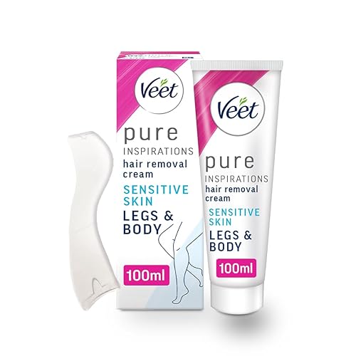 Veet Pure Hair Removal Cream Legs & Body Sensitive 100ml - 100 ml (Pack of 1)