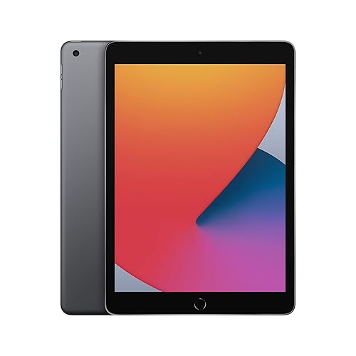 2020 Apple iPad (10.2-inch, Wi-Fi, 32GB) Space Grey (Renewed) - Wi-Fi - 32GB - Space Grey