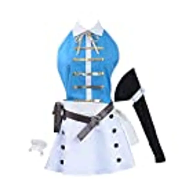 Cos-Love Women Fairy Tail Lucy Heartfilia Cosplay Dress Costume Cos Halloween Anime Full Set Outfit