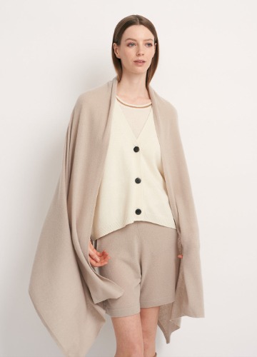 Cashmerism | OVERSIZED TRAVEL WRAP - Stone