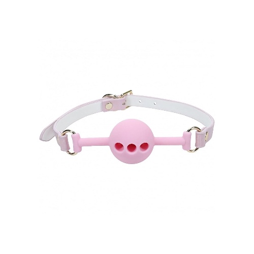 Shots Ouch! Paris Collection Silicone Ball Gag - Pink
