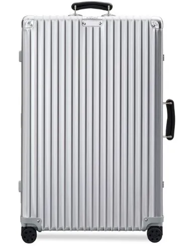 Classic Check-In L Aluminum Suitcase | Black | RIMOWA