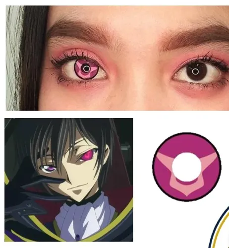 Code Geass cosplay lens