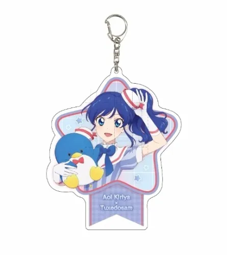 chaveiro collab Aikatsu x Sanrio