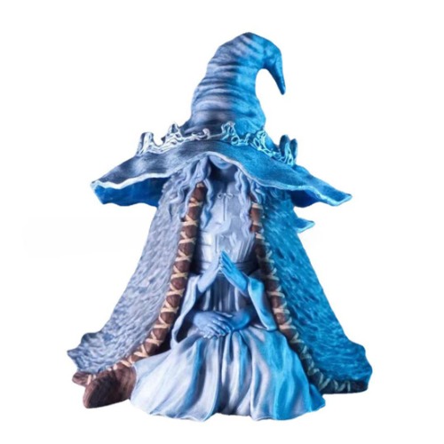 BENME Mysterious Ranni The Witch Ranni The Witch Statues with Detachable Hat Game Fans Collection, Best Gift for Game Lovers (15cm), Blue - Resin
