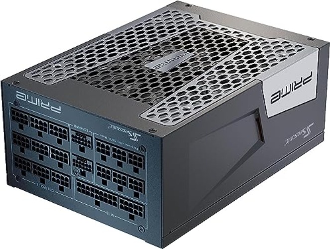 Seasonic Prime ATX3.0 PX-1600, 1600W 80+ Platinum, Full Modular, Fan Control in Fanless, Silent, and Cooling Mode, 12 Year Warranty, Perfect Power Supply for Gaming, SSR-1600PD2. - ATX3.0 PX-1600