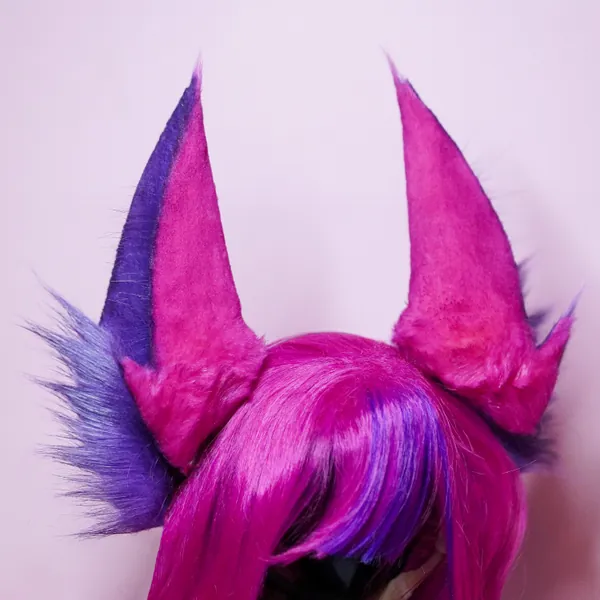 Dark Star Guardian Xayah League of Legends Oreilles de cosplay