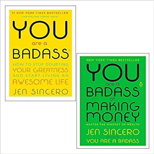 You Are a Badass & You Are a Badass at Making Money 2 Books Collection Set - 