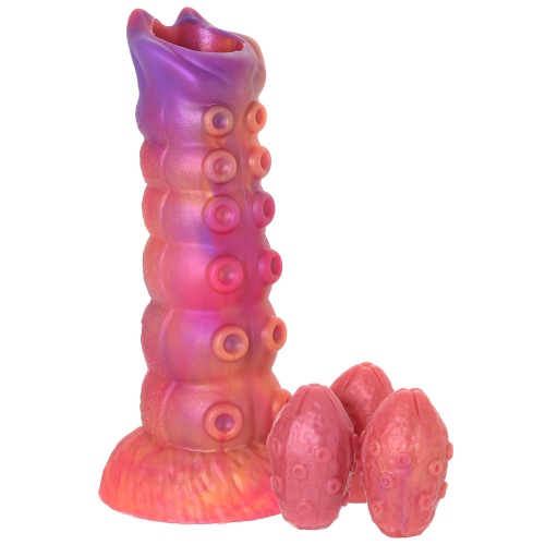 Creature Cocks Nymphoid Ovipositor Dildo and Eggs | Regular