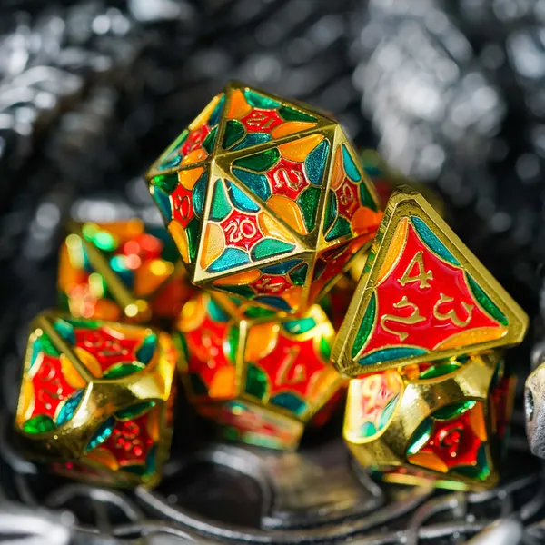 Jester Chroma - Metal Dice Set | Default Title