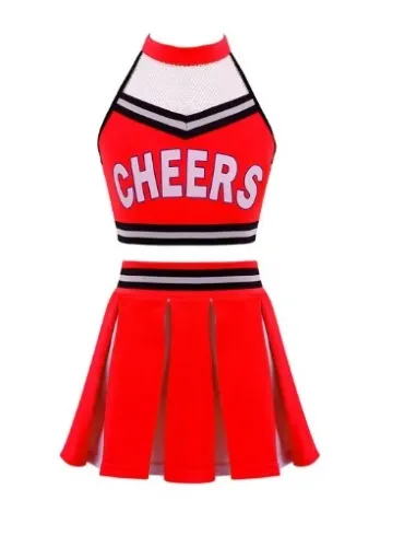 Red Cheerleader Uniform
