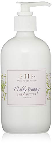 Farmhouse Fresh Rich Shea Butter Body Cream - Fluffy Bunny 8oz - 8 Ounce (Pack of 1)