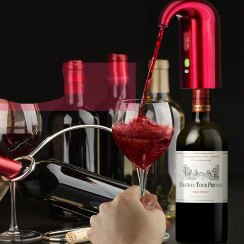 Wine On Tap Wine Oxygenator For Smoother Taste - RED