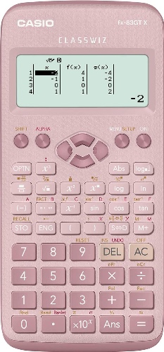 New Casio FX-83GTX Scientific Calculator Pink - Single Pink