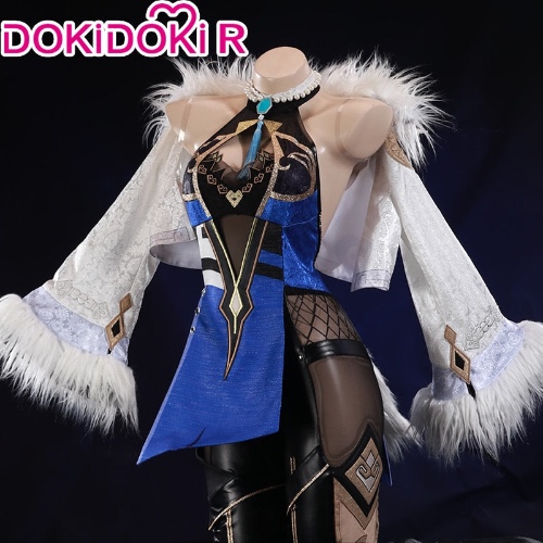 DokiDoki-R Game Genshin Impact Cosplay Yelan Cosplay Ye Lan Cosplay Costume | Costume / S