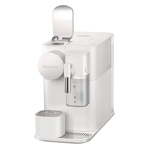 Nespresso Lattissima One Original Espresso Machine with Milk Frother by De'Longhi, Silky White - Machine with Latte Crema - Silky White
