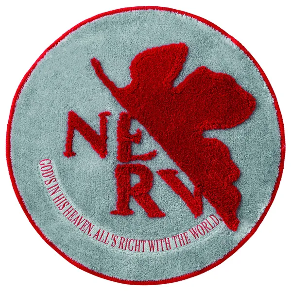 Marushin - NERV Logo Floor Mat - Official Evangelion Merchandise