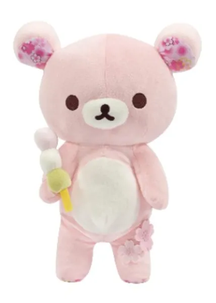 Rilakkuma Cherry Blossom Series Plush, Doll, Stuffed Animal, Authentic Licensed Product - 15"…