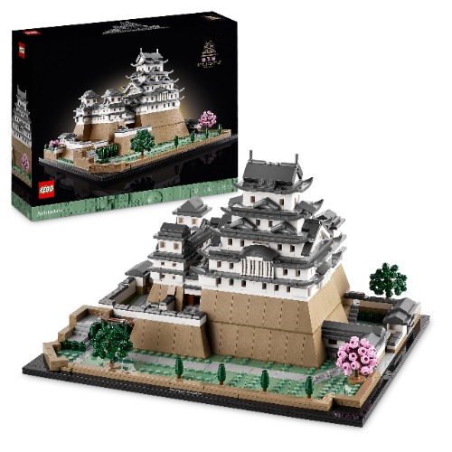 LEGO 21060 Architecture Himeji slott Byggsats för Vuxna, Modellbyggsats, Kreativa Leksaker Inspirerade av Japansk Kultur och Arkitektur, Leksaksslott, Presentidé, från 18 år