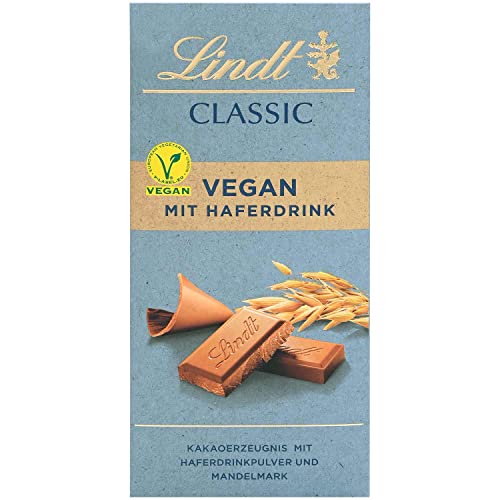Lindt Vegan Classic (Vegan Chocolate Dairy-Free with Oat) 100g x 20 (2000g)
