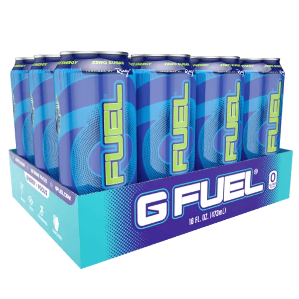 Sour Blue Chug Rug Cans - 12 Pack