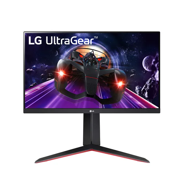 LG 24GN650-B Ultragear Gaming Monitor 24” FHD (1920 x 1080) IPS Display, 144Hz Refresh Rate, 1ms (GtG), AMD FreeSync Premium, Tilt/Height/Pivot Adjustable Stand - Black - 