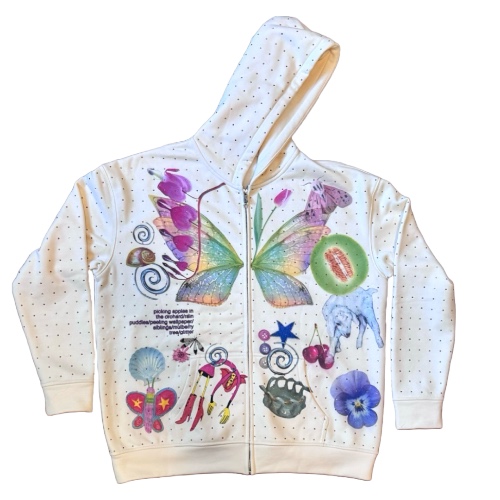 GLITTER FAIRY HOODIE | S