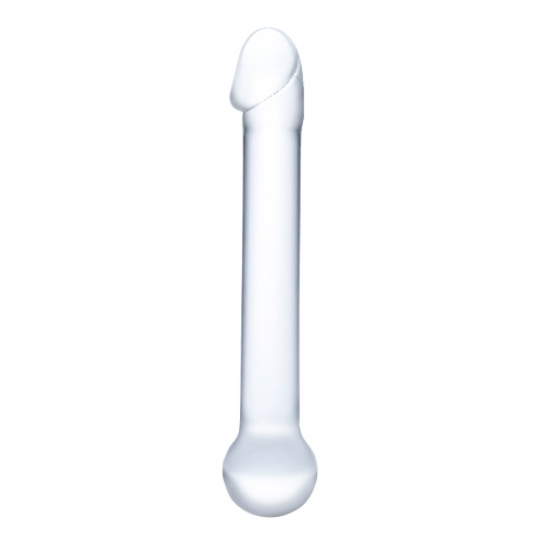 7" Realistic Head Glass Dildo