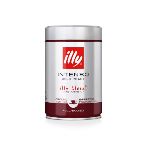 illy Blended Espresso Powder, Dark Roast (Intenso), 8.8 oz (250 g)