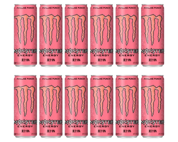 Asahi Beverage Monster Pipeline Punch, 12.0 fl oz (355 ml) x 12 Bottles (Amazon.co.jp Exclusive)