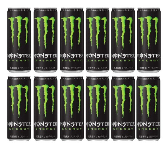 Asahi Beverage Monster Energy 12.0 fl oz (355 ml) x 12 Bottles (Amazon.co.jp Exclusive)