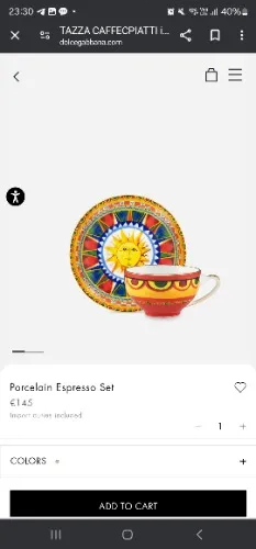 Porcelain Espresso Set