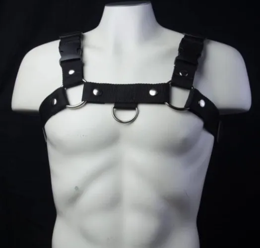 Thick Vegan Leather Harness
