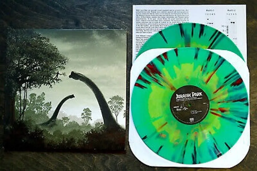 Jurassic Park - Mondo - LP Vinyl Dilophosaurus 1st press - waxwork deathwaltz  | eBay