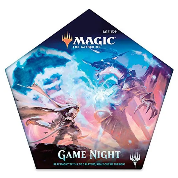 Magic: The Gathering Magic Game Night | Card Game for 2-5 Players | 5 Decks | 5 Dice | Accessories