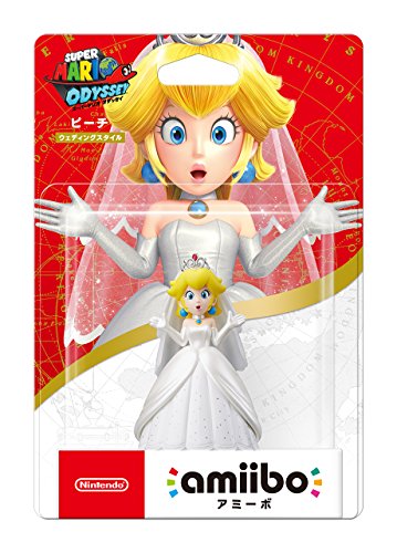 amiibo - Super Mario Series - Peach - Wedding Outfit - Pre Owned