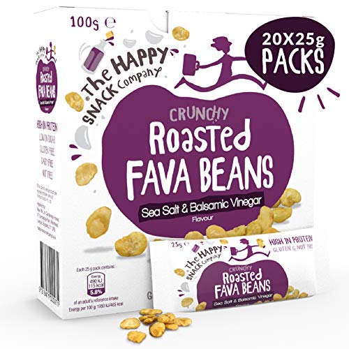 Roasted Fava Beans, Sea Salt & Balsamic Pack of 20