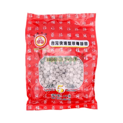 Vmart WuFuYuan Black Boba Tapioca Pearls 1kg