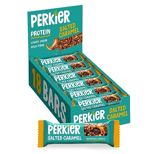 Perkier Salted Caramel Snack Bars (18 Pack)